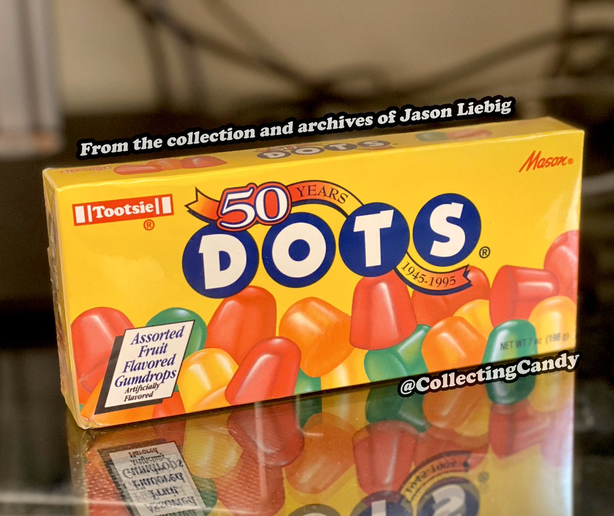 Hold on, according to my math, DOTS candy turn 75 this year! Born