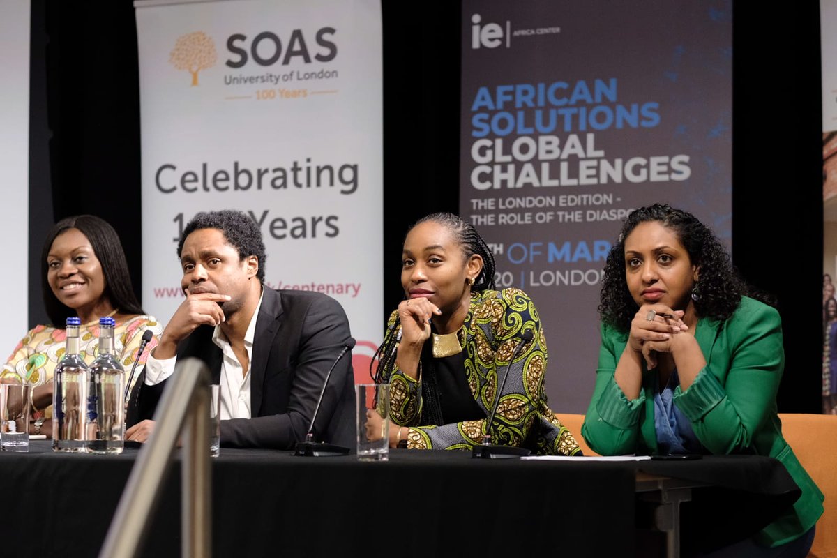 IE_MEA's tweet photo. And it's a wrap! Thank you to our amazing speakers @DrEmuwa @bashairbitzakia @claudegrunitzky Ebele Okobi for sharing your knowledge &amp; insights! #AfricaAtIE https://t.co/CY2U9pNzQ1