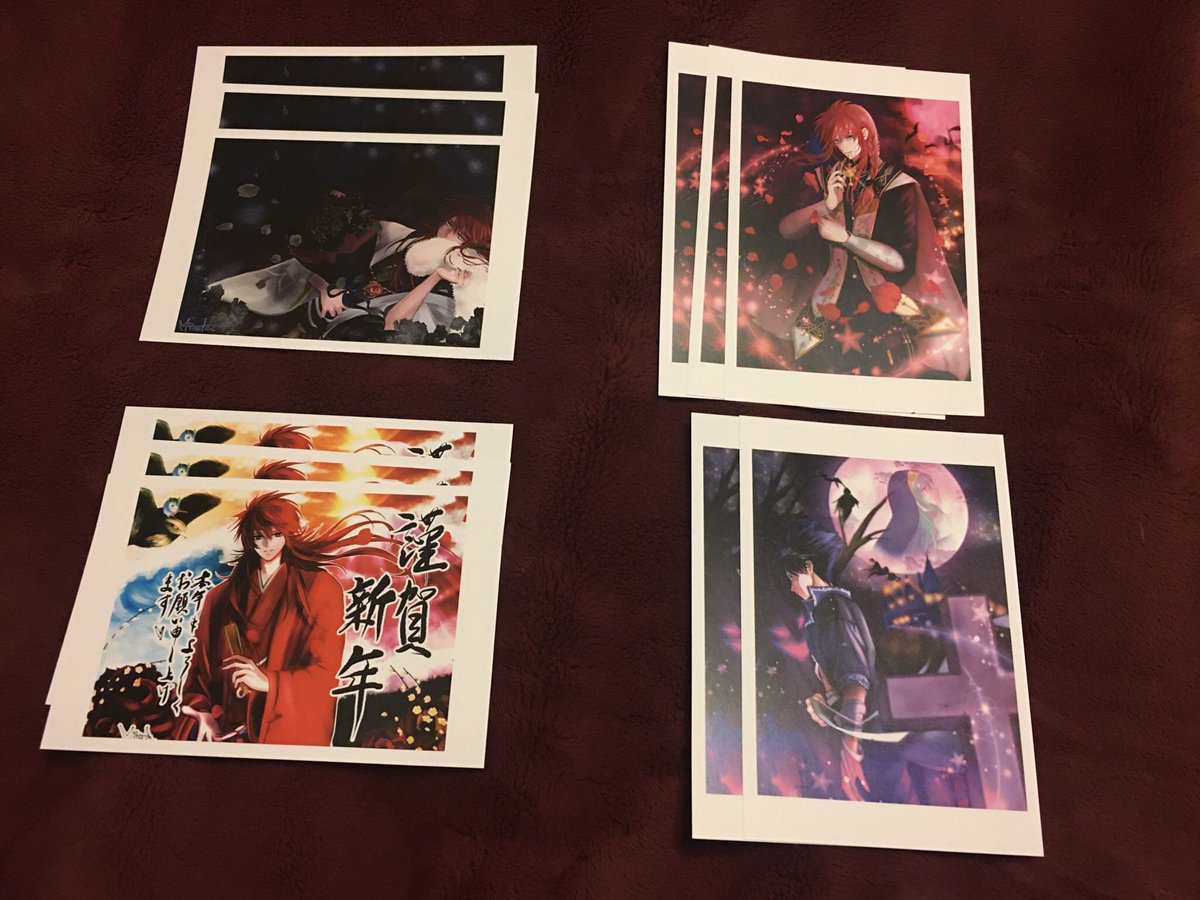 kitsunefire91's tweet photo. I was able to get the amazing pieces of art by @minato_x3710 for myself and my friends thanks to @SeechanStore. https://t.co/aQFdY65ont