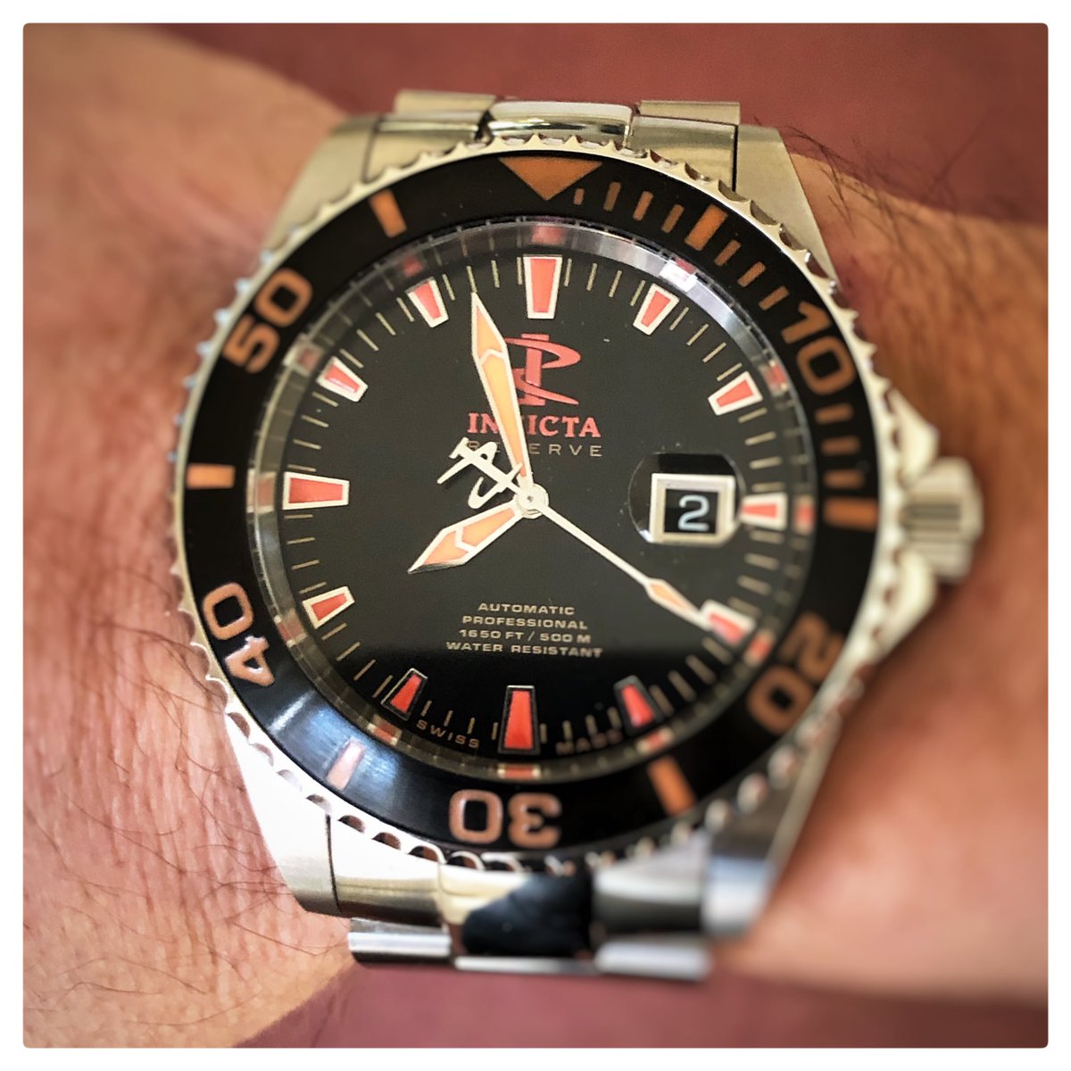 WorldAffordable's tweet photo. Invicta Prodiver 1019. Sillita powered #wotd #watches #watchesofinstagram #invicta #invictawatch #prodiver https://t.co/IoUWuv7Moy