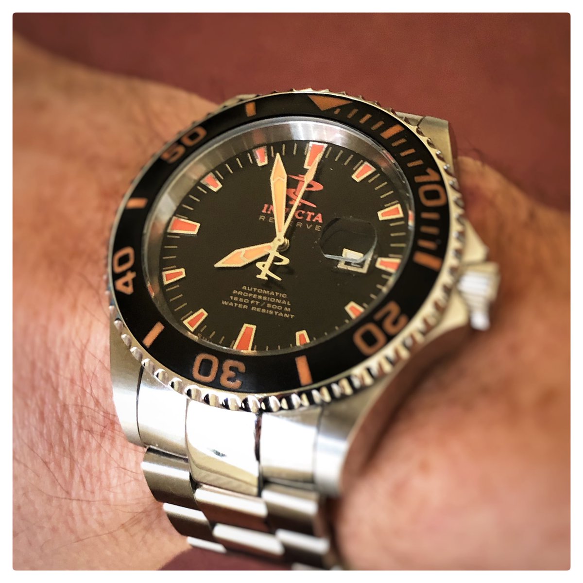 WorldAffordable's tweet photo. Invicta Prodiver 1019. Sillita powered #wotd #watches #watchesofinstagram #invicta #invictawatch #prodiver https://t.co/IoUWuv7Moy