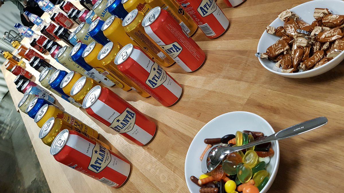 WPHelsinki's tweet photo. Snacks and drinks were provided by @AvidlyWP. Thank you! 🍬🍺 #wphel #wpfi https://t.co/FMe6ecwdmI