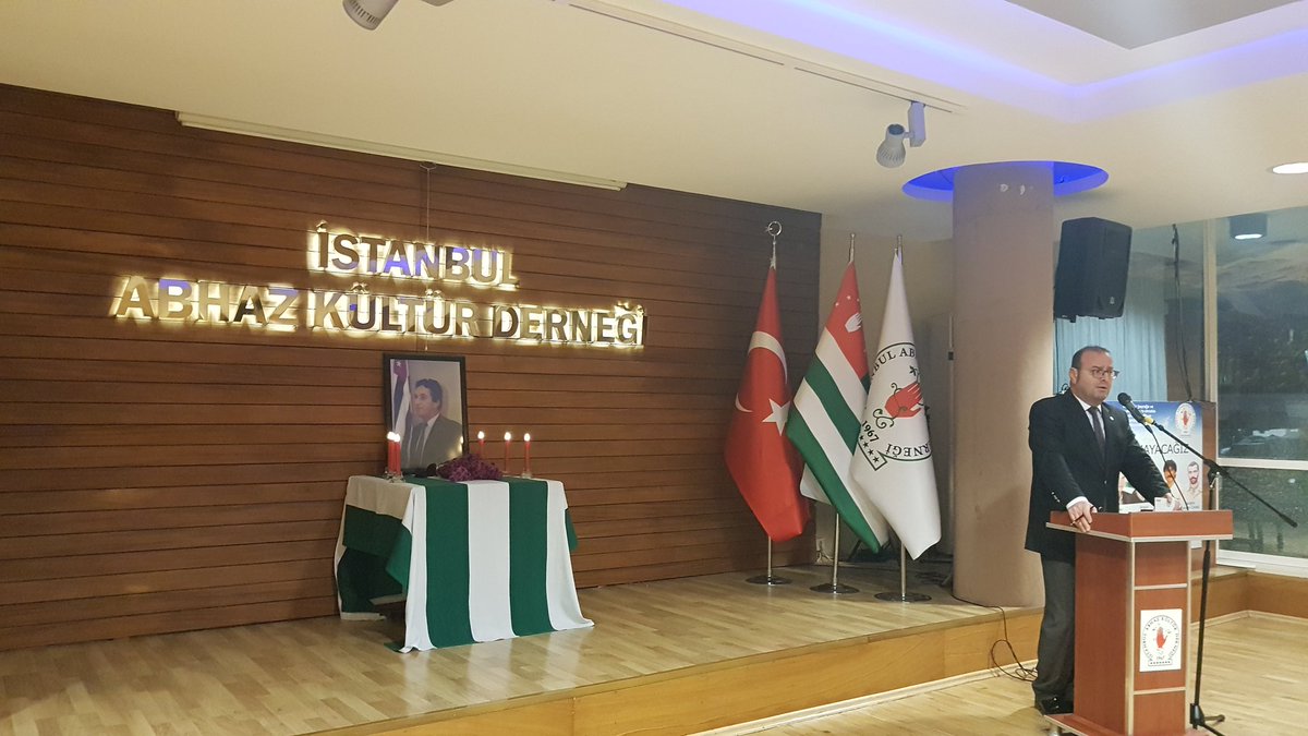 İstanbul Abhaz Kültür Derneği Vladislav ARDZINBA anma programı...