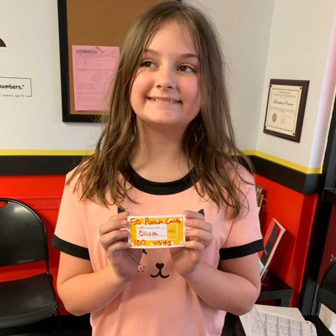mathofconverse's tweet photo. What does 100 sessions at Mathnasium get you? How about more than two years with of growth, your first A in math, confidence that seeps into other areas of your life, and an adorable smile? #conversemath #mathnasiumofconverse #whatishegoingtobuy https://t.co/jUZw5N4mSs