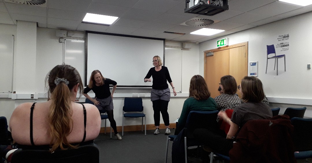 TheCantsImprov's tweet photo. In Catch Impro in February, this scene was great fun. #catchimpro #kentcomedy #improv #comedy #theatre #findthefunnytogether https://t.co/Z68WzwgHuU