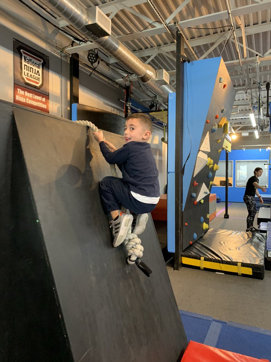 bisbyear1's tweet photo. #ninjawarriors having fun! https://t.co/WQaLmLMEv6