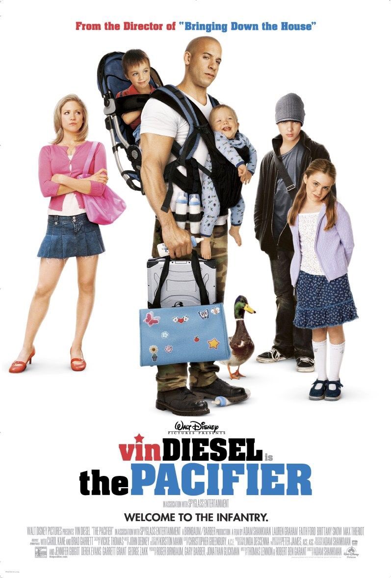 FilmNewsNos's tweet photo. 🎬MOVIE HISTORY: 15 years ago today, March 4, 2005, the movie ‘The Pacifier’ opened in theaters!
@vindiesel @thelaurengraham #BrittanySnow #MaxThieriot #MorganYork #FaithFord #ChrisPotter #CarolKane #BradGarrett #TedDonovan #DenisAkiyama #ScottThompson @Disney https://t.co/xAyOeQe2ty