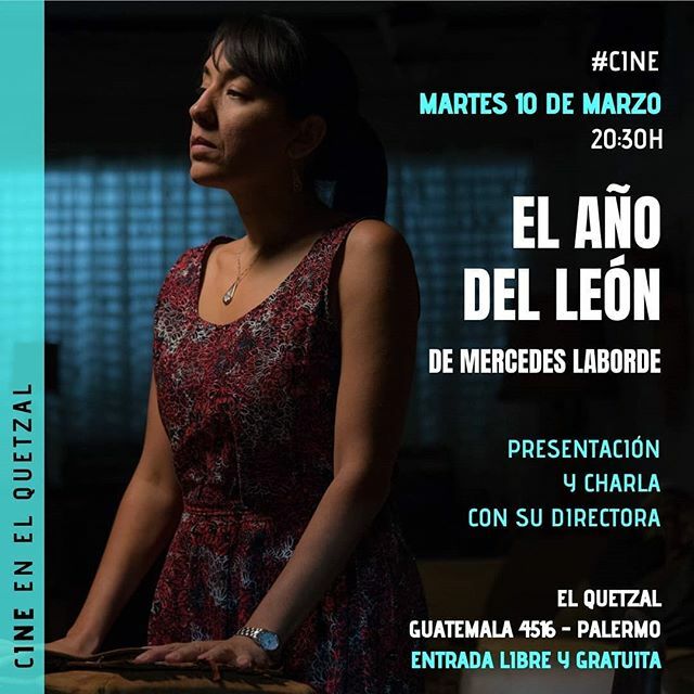 #cine
📽️Martes 10 de marzo, 20:30h
En el mes de la mujer presentamos "EL AÑO DEL LEÓN"  de Mercedes Laborde, con Entrada libre y gratuita. Proyección y posterior charla con su directora.

Sinopsis:
Flavia perdió a León, su pareja durante ocho años. Trans… ift.tt/2x82SFf