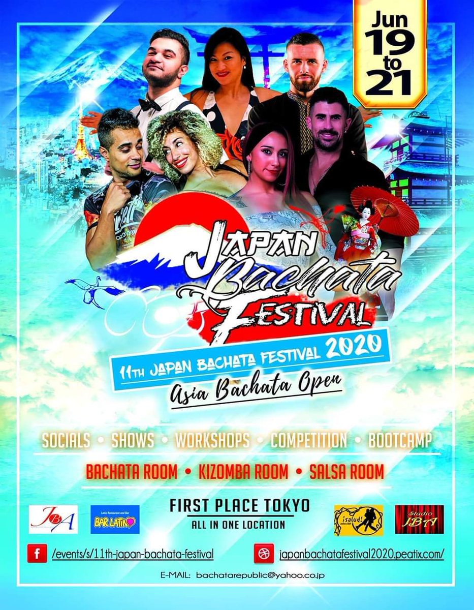 DuvalRei's tweet photo. we must go on!!! next big event in Japan !!!
Japan Bachata Festival 2020
https://t.co/cOJegyjF5o

I'll be in kizomba room with Stephane Kizsellers 🔥
Get discount pass for kizomba room
https://t.co/kD5ALnQkoW

#バチャフェス #Bachata #kizomba #JBF2020 #tokyo https://t.co/BMYj2Madeb