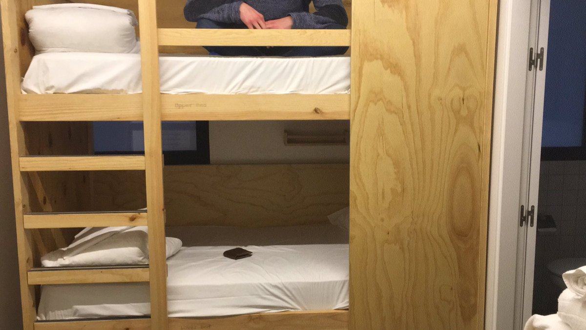 JAC_Library's tweet photo. And @jmeturner takes the top bunk! @JACMFL https://t.co/zM1bQZzVUI