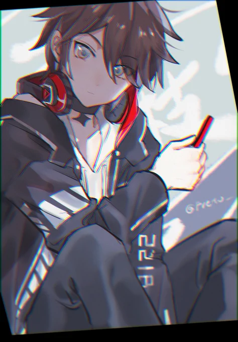 #さ絵ぐさ 
摸了 