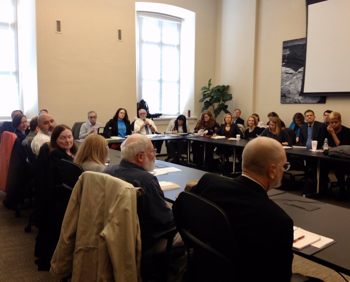 usachp's tweet photo. Chairman Jorjani and Office of Federal Agency Programs Director Reid Nelson had a successful meeting today with Federal Preservation Officers throughout the federal government. The meeting provided an opportunity for FPOs to interact directly with ACHP. @ACHPChairman https://t.co/KqDM4tUPF3