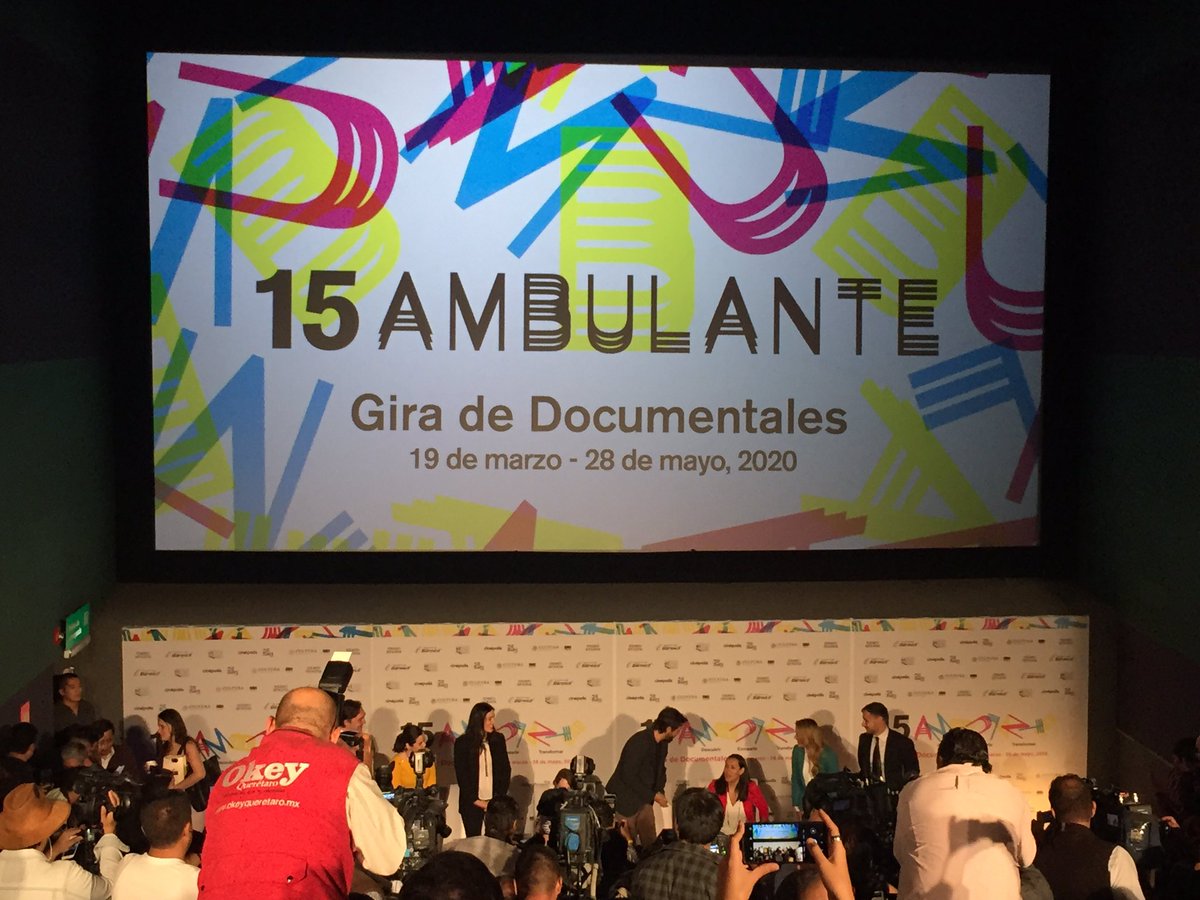 10Alexduran's tweet photo. Conferencia de prensa #Ambulante #GiraDeDocumentales @Ambulante 🎬🍿🙌 https://t.co/ev58medogG