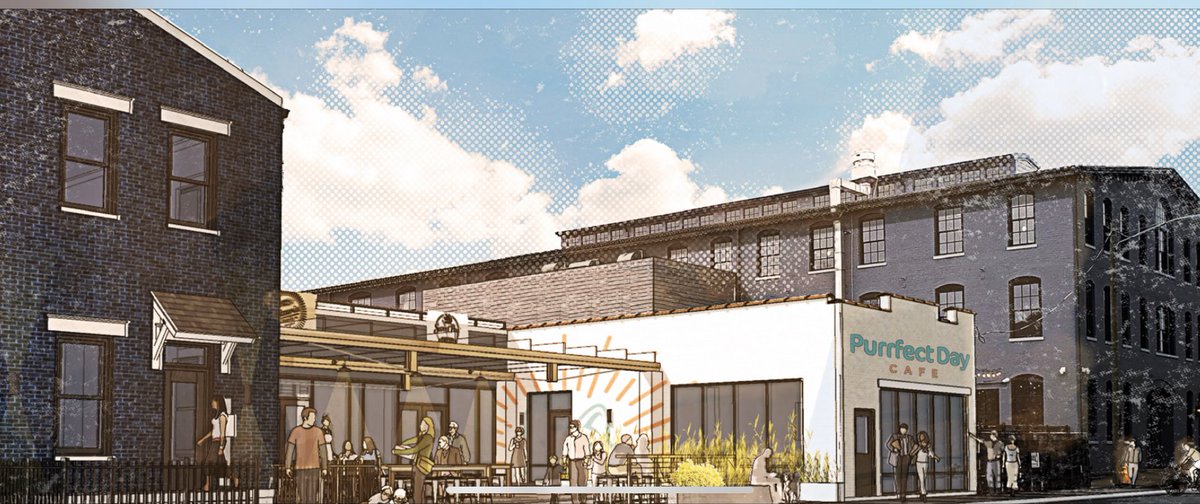 Huge shout out to Erin <a href="/Hub_Weber/">Hub+Weber Architects</a> for assisting with the vision for the new home of <a href="/purrfectdaycafe/">Purrfect Day Cafe</a> .  A truly creative concept needs a truly talented firm with a love for the cov @love_the_cov. #lovethecov