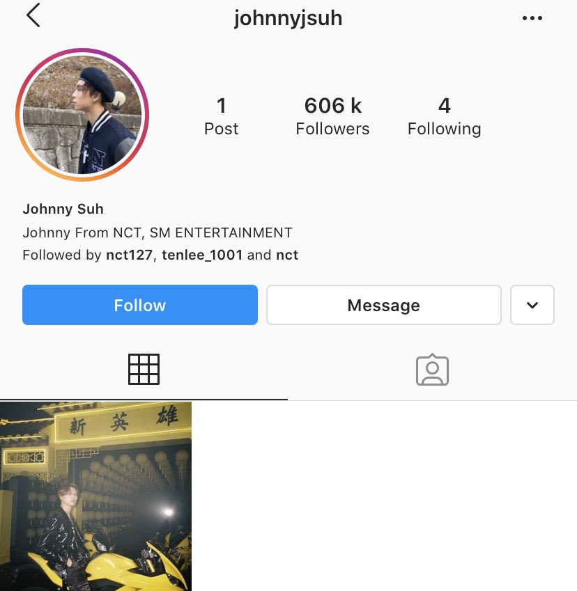 SeoJohnnyBr's tweet photo. [#INFO] 04.03.20 - Nisso Johnny abriu conta no instagram.
Sigam: https://t.co/zC4enwQYIG

#NCT127 #NCT127_KickIt @NCTsmtown_127 #JOHNNY #쟈니 https://t.co/mtLLsypEXT