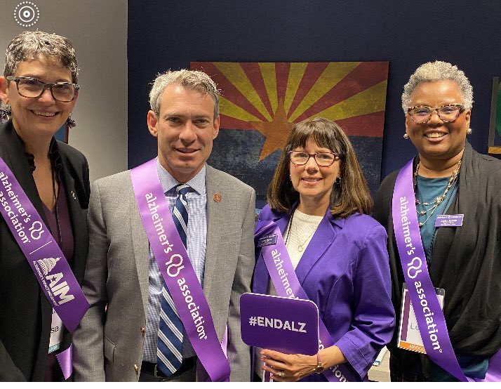 lisabcapp's tweet image. It’s time to #EndAlz in Arizona! Thank you Rep Lieberman  ⁦@aaron4az⁩ for supporting SB 1242 in our work to live in a world without Alz &amp;amp; dementia. We appreciate all you! #EndAlzAz #AZLeg