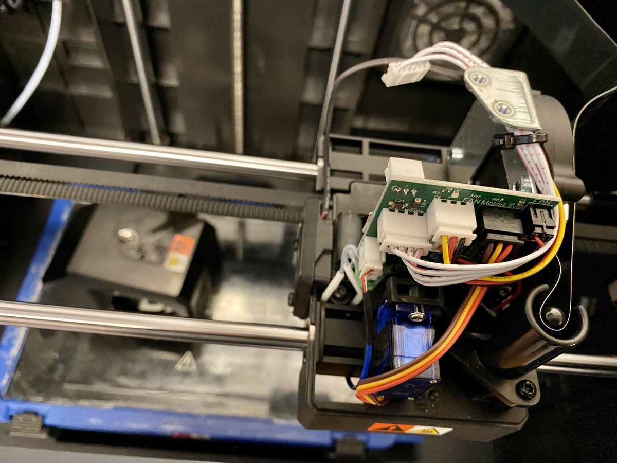 tyleredtech's tweet photo. Had a tough jam on our extruder, but managed to get the nozzle cleared out! Had a nice, hot bubble of gold filament burst out. haha
Now weโre back in business!
@NENbluejays #NENPride #edtech @DremelDigiLab @dremel #3D45 https://t.co/2bdwNlbUcd