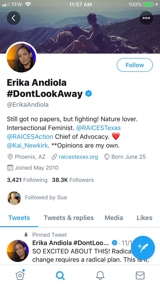 NHHome12's tweet photo. @cnsnews @michellemalkin Exactly! #ENDDACANOW and #NODREAMERS.
Approving Amnesty would be @realDonaldTrump demise.
No way in heck would I vote for Trump again if he even hints of something like Amnesty OR allowing DACA to stay legal. Illegals must be deported. Especially ILLEGAL activists like this one https://t.co/WtJVBEl6HZ