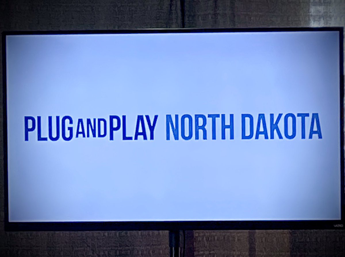 cortnee_jensen's tweet photo. @PlugandPlayTC Welcome to North Dakota and to the future of #Agtech 
#northdakota #BeLegendary #plugandplayND https://t.co/DqEYvXC1RY