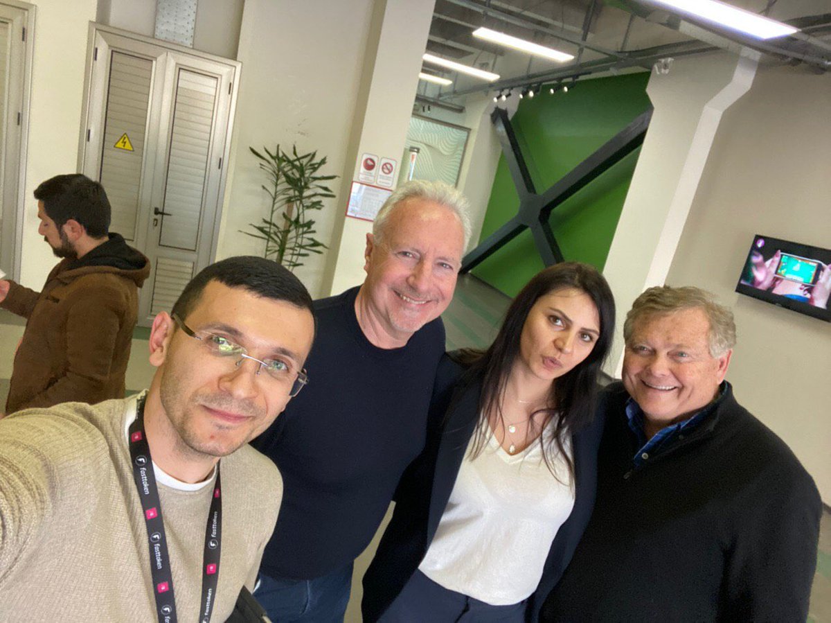 fasttoken_com's tweet photo. Today we had a pleasure to host R. Michael Cowgill and Kenneth Cutshaw at our office. We enjoyed the questions and the conversation, thanks for the visit โบ๏ธ
#fasttoken #fasttokenbybetconstruct https://t.co/uH0rNiriIk
