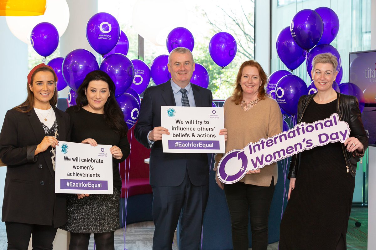 Ger_Brenn's tweet photo. MSD Ireland celebrates International Women’s Day 2020. We pledge to celebrate women’s achievements. What will you do to help forge a more gender equal world? #iwd2020 #eachforequal #msddiversity https://t.co/cPbNe4ySu6