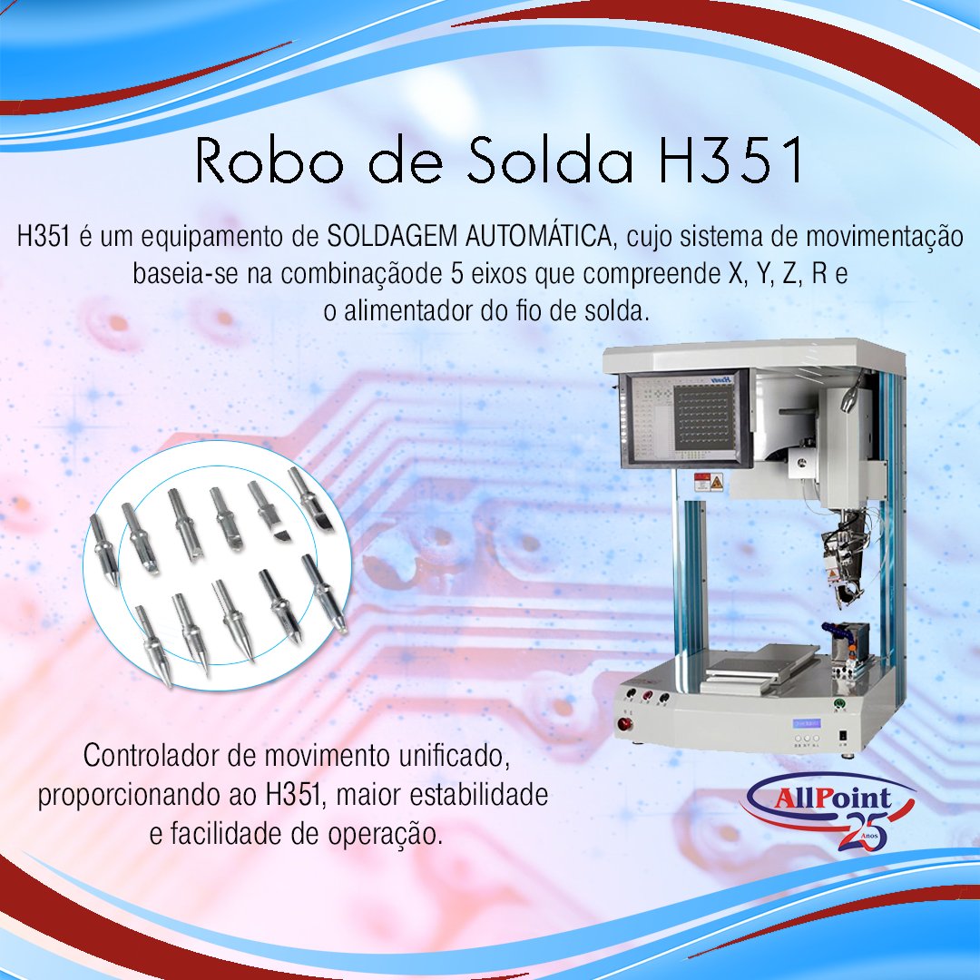 AllPointElec's tweet image. Robô de Solda para Fio de Solda
Entre em contato: allpoint.com.br

#allpointelectronics #circuito #componentes #computador #eletronica #electronics #montagemSMD #pcb #pci #SMD #componenteseletronicos #koki #kokicompany #pastadesolda #pth #solda #PTH