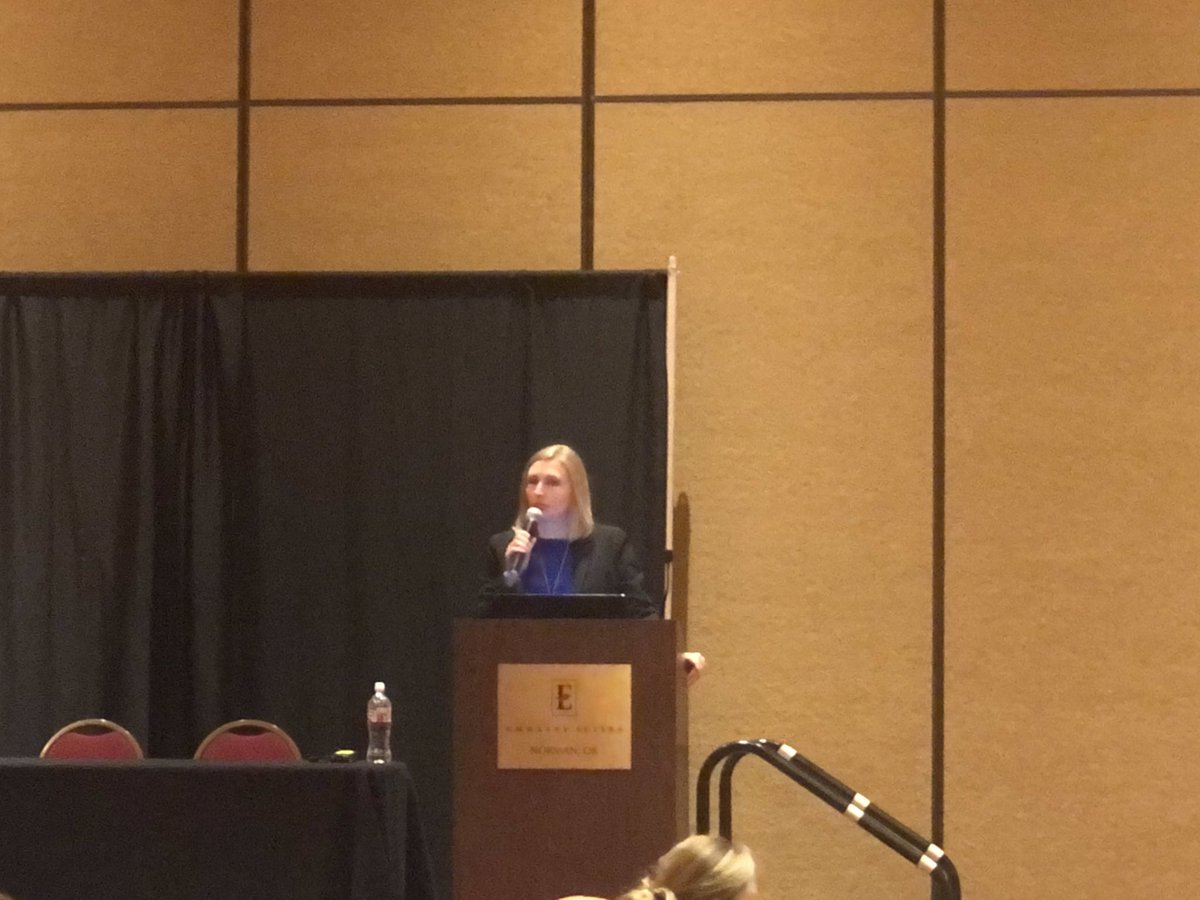 CrossingsHealth's tweet photo. Just enjoyed the presentation by @TerriWhiteOK If you are a @Cerner client and looking for an Opioid Advisor Visit is at table #59 @OKRuralHlthAssc conference #okruralhealthconference #iheartokruralhealth @xferall @ohaconnect @osururalhealth https://t.co/uxoDHS1Gy0