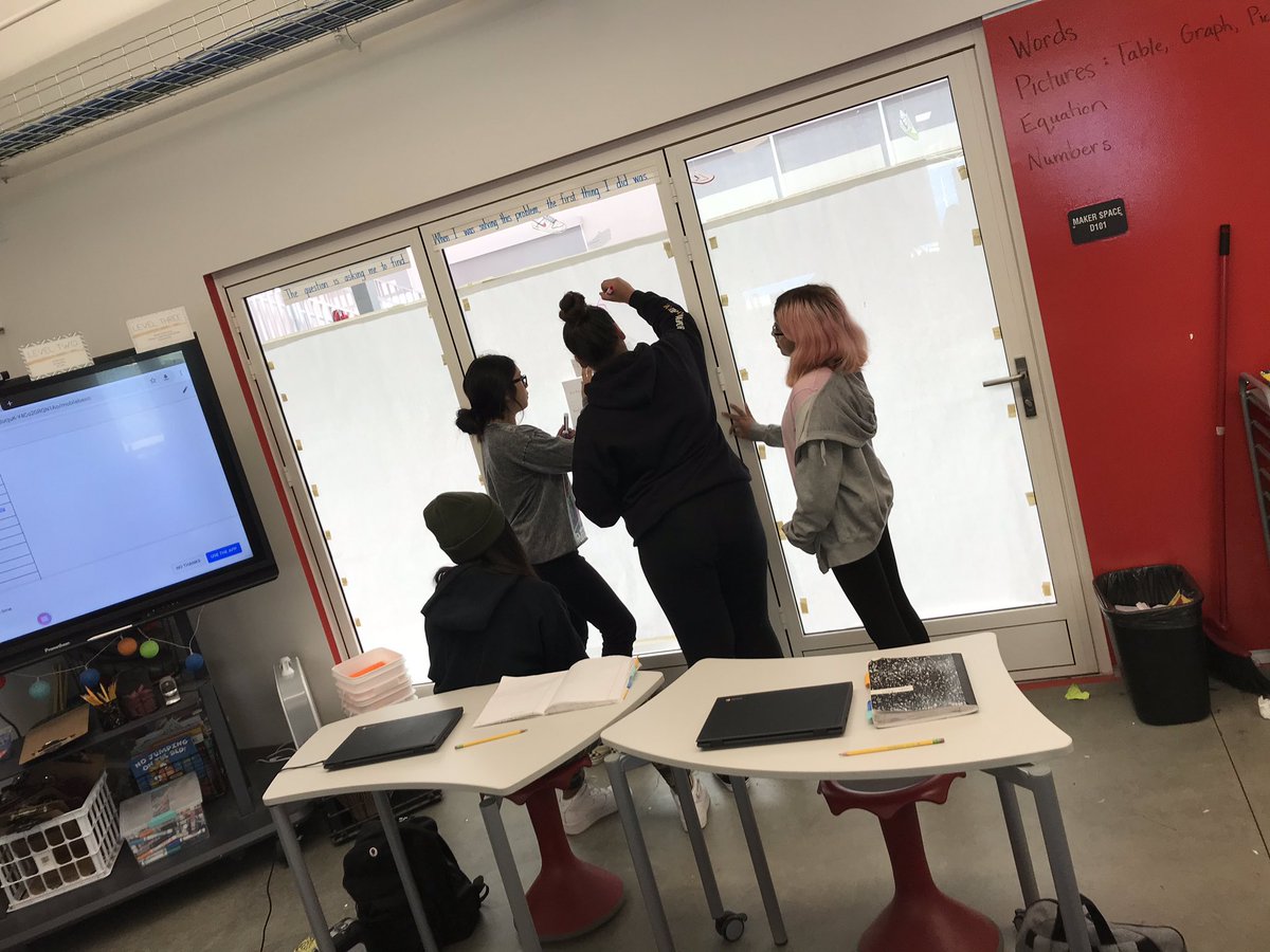 MGeair's tweet photo. Finally back in my classroom after #LeapNLearn thank you @edcampOSjr for the inspiration and #wipebook #Math360 #rioschools @CindyZarate5 @dromano21 @MrsHusband_Rio https://t.co/NjStJD5NXs