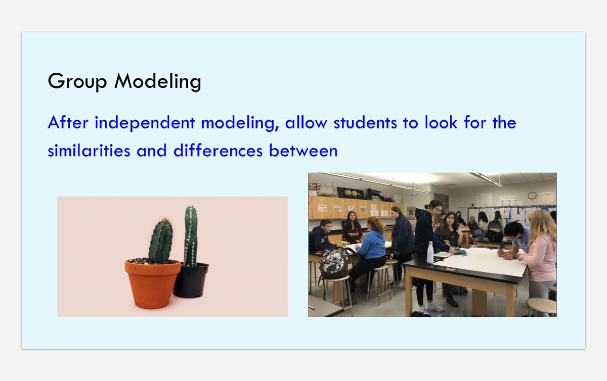 NGSS_tweeps's tweet photo. In the modeling PD, we discussed the different types of models that students can participate in. I also inserted a link to @miss_schilling_‘s consensus modeling podcast on @ngsnavigators  Really good stuff! I recommend everyone listens to this. https://t.co/UdphuslufW