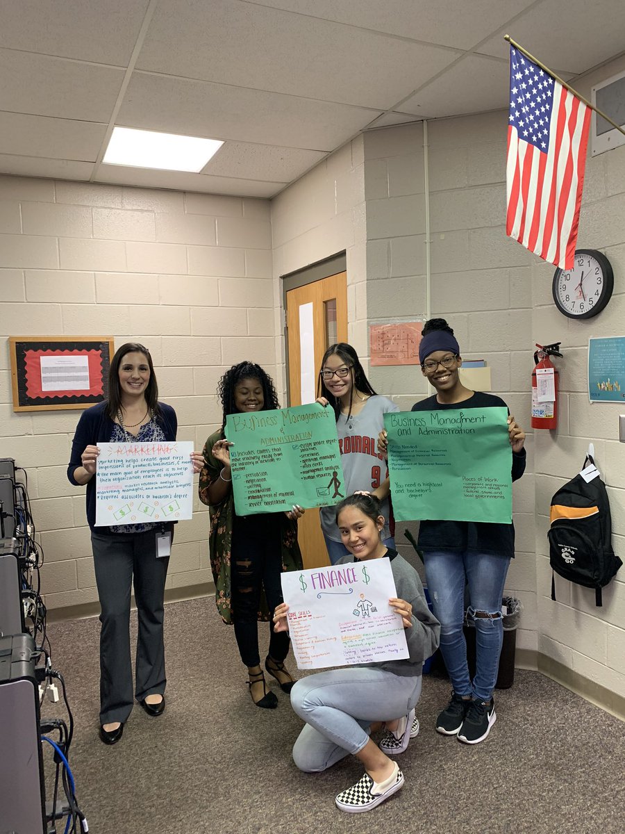 JHSFBLAPBL's tweet photo. Our posters for Career Awareness Day tomorrow! https://t.co/2wWv68pEoe
