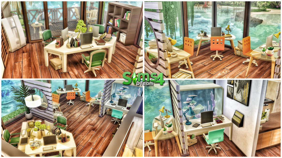 DteamSims4's tweet photo. Félicitation à notre gagnante de notre Challenge Anniversaire, Cindy🏆, avec un incroyable bureau pour la DTeam, cosy et fonctionnel ! 
Encore félicitation à nos participants, pour vos créations ! Nous vous attendons pour plus de défis ! 
https://t.co/aTPeqlDdlT

#Sims4 #TheSims4 https://t.co/1zxO7OwbTd