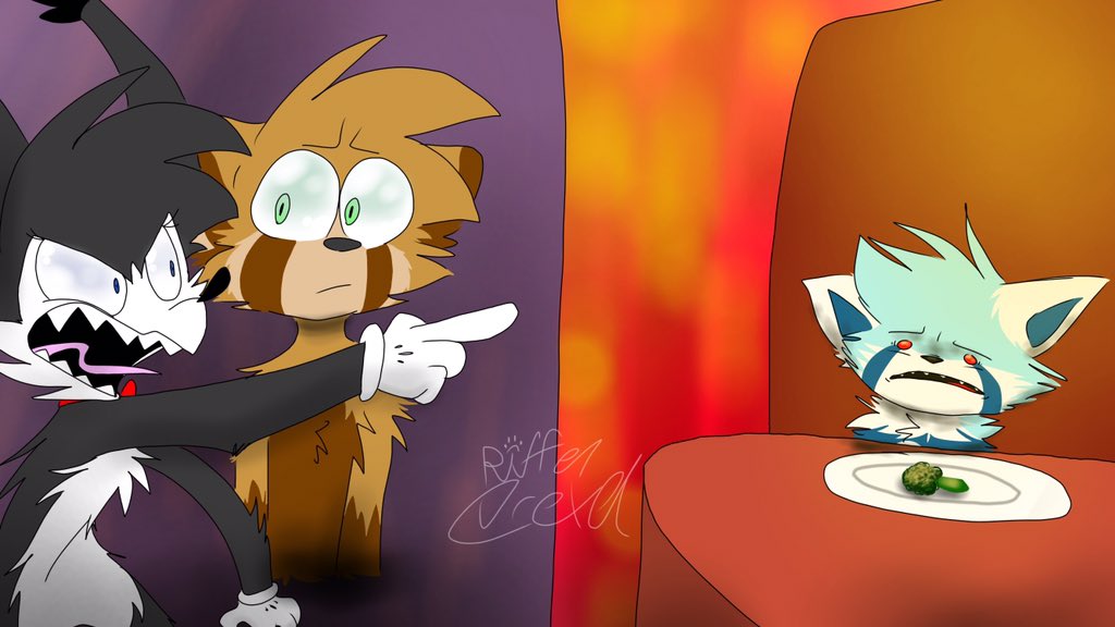 _RiffenChan_'s tweet photo. I drew something wonderful today :3 #art #drawing #meme #cartoonpanda #redpanda https://t.co/8MudyFKerm