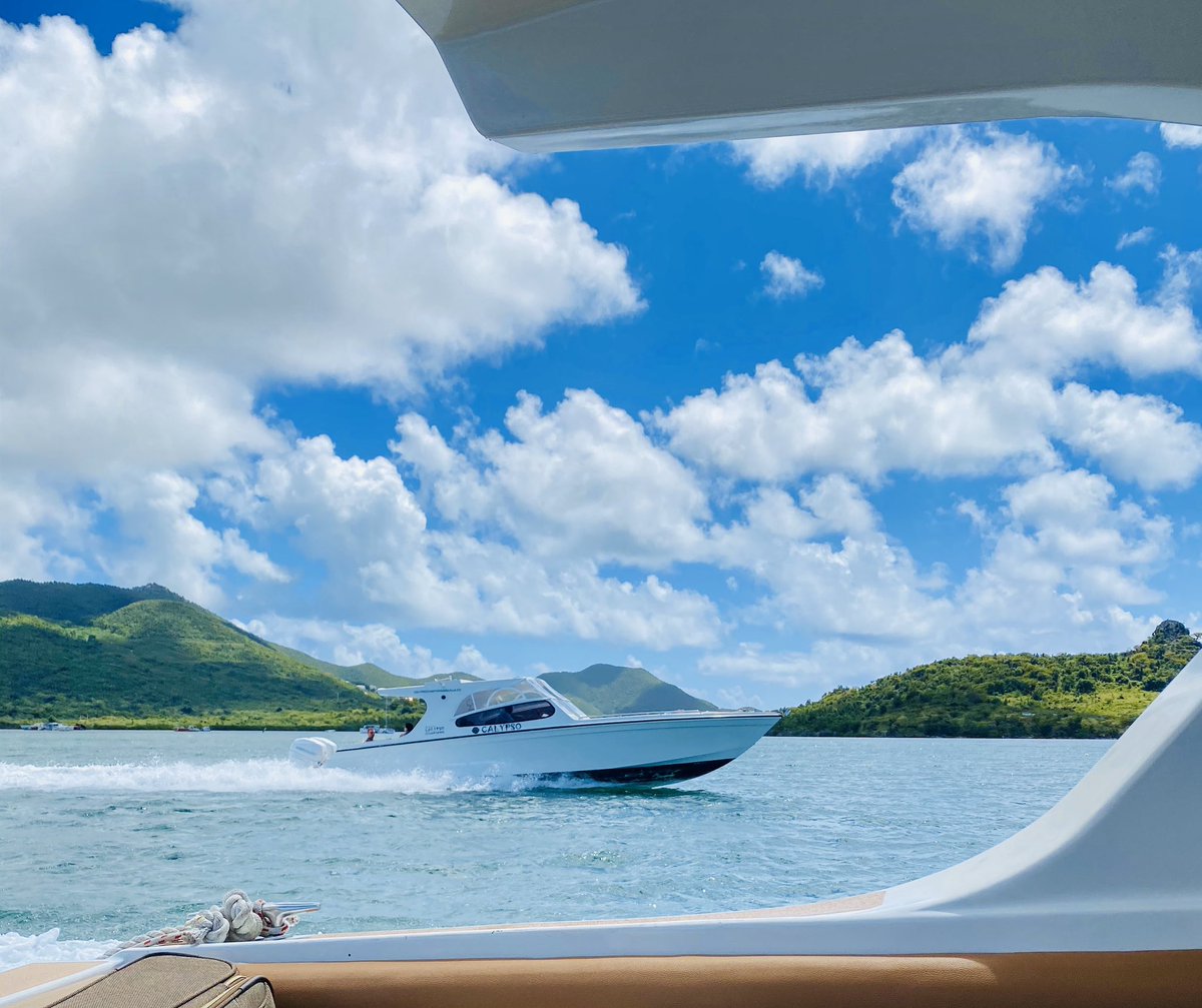 Anguilla264's tweet photo. Easy trip to #Sxm with #CalypsoCharters. Always a pleasure. #Anguilla. https://t.co/L6JLqmwGPq