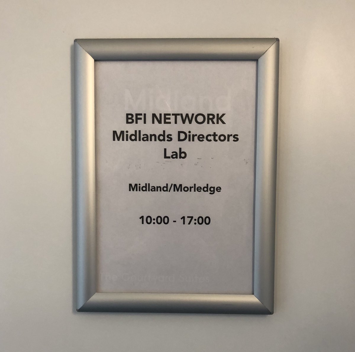 hellodanlatham's tweet photo. Been learning about about my film craft today @bfinetwork Directors Labs. Thanks for all the insights and to everyone who attended #bfi #director #midlands https://t.co/ycEMYiKvAj
