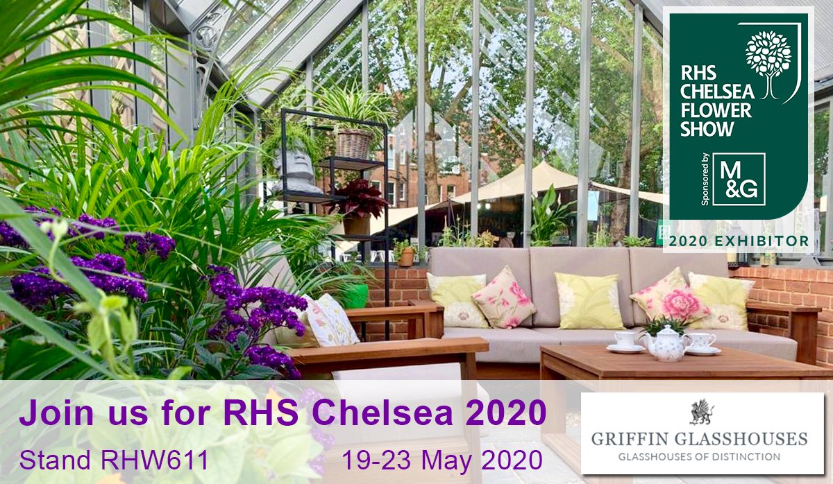 GriffinGlasshse's tweet photo. How are your #RHSChelsea plans coming along?
We're very excited to be exhibiting at Stand RHW611 from the 19-23 May. More:
https://t.co/TE4Jc53uaf
Come along & see us in real life, or get in touch to discuss YOUR perfect glasshouse, fit for an #RHShow:
https://t.co/zwjOIDvsGe https://t.co/FCN3rlk0aw