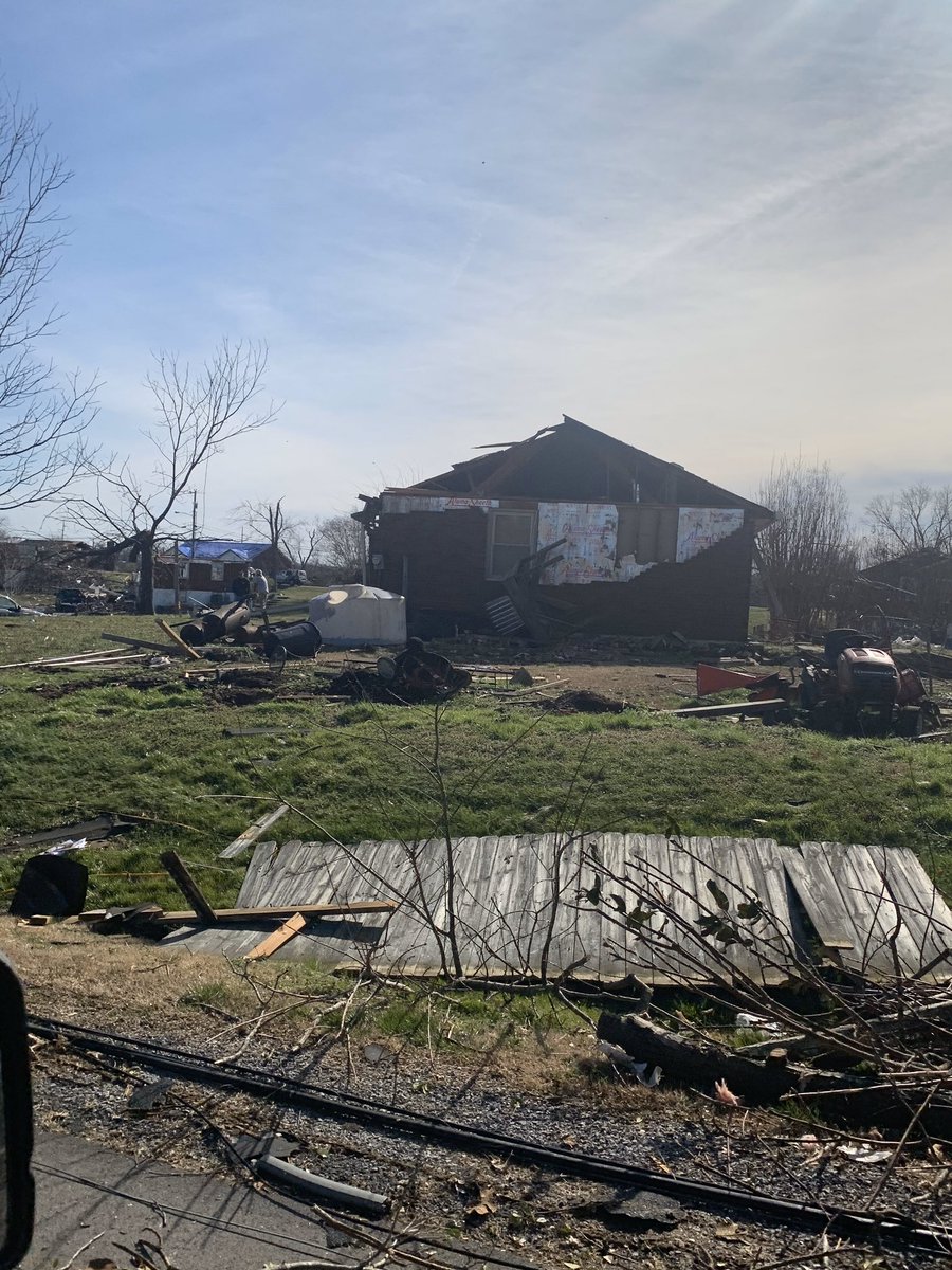 WKU_FarmHouse's tweet photo. Some of the brothers of Farmhouse travelled to Nashville to help the community recover from the tragic tornado that hit on Monday night. #PrayForNashville https://t.co/iTHi7lJRWz