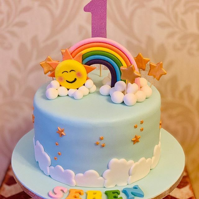 JuliesCakehole's tweet photo. Sunshine and rainbows #firstbirthdaycake #spongecake #rainbow #sunshine #stars #cakecakecake #cakedecorating #cakelicious #cakelover #cakelife #cakesofinstagram #cakesofinsta #cakeagram #cakestagram #cakesofcardiff #cardiffcakes #cardiffcakemaker #cardif… https://t.co/hKhUm2bLIF https://t.co/5msXNRqqUa