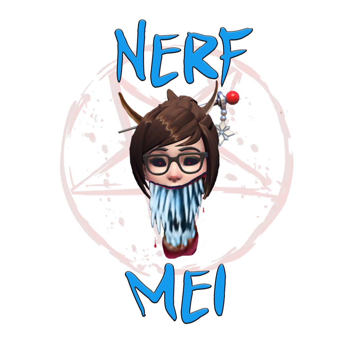 NerfMei2020's tweet photo. The ice demon has awoken #tobl #Overwatch #OverwatchFanart @Overwatch_TO #mei https://t.co/Q0lHiy0Nqn