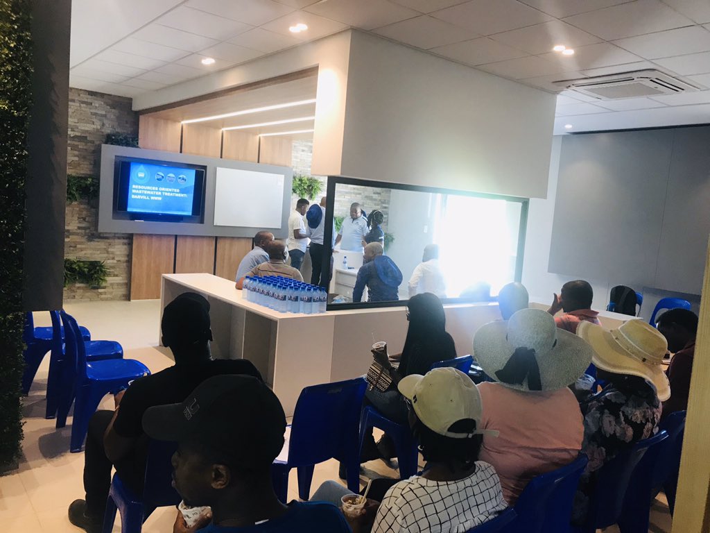 wash_centre_sa's tweet photo. The PRG was invited to a tour of @UmgeniWater Darvill plant earlier today, along with DUT and other Umgeni Water employees. Was eye-opening as tremendous work is being undertaken by the utility, and the visit revealed potential project collaborations in future.
#prgsa https://t.co/l9OS80erWj