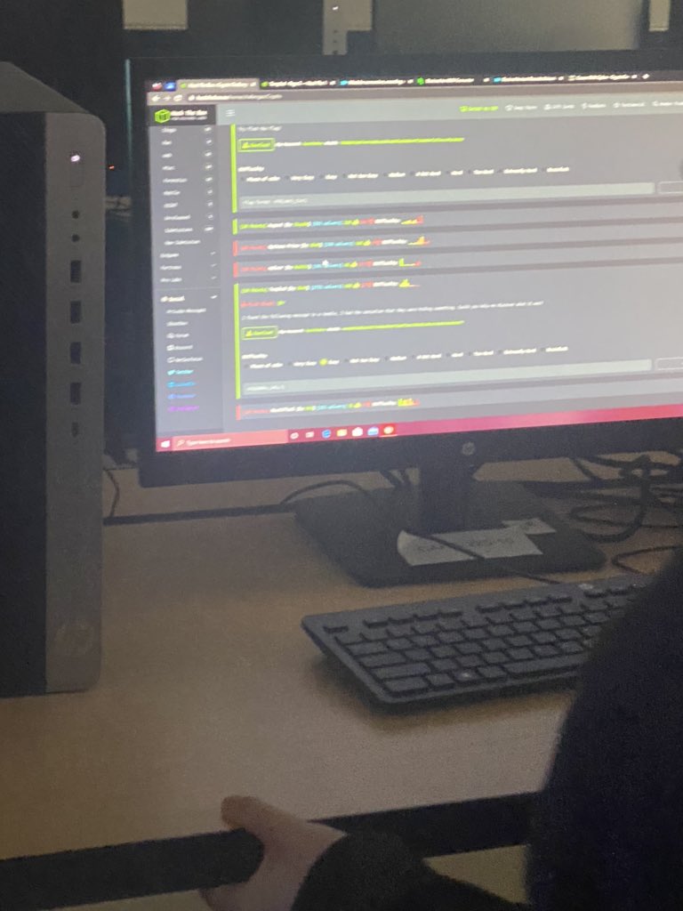 A_Witt24's tweet photo. Python Academy kids take a break from coding and try to @hackthebox_eu #cybersecuritty #cryptography #forensics #numbersystems https://t.co/BrQBi1ZMyq