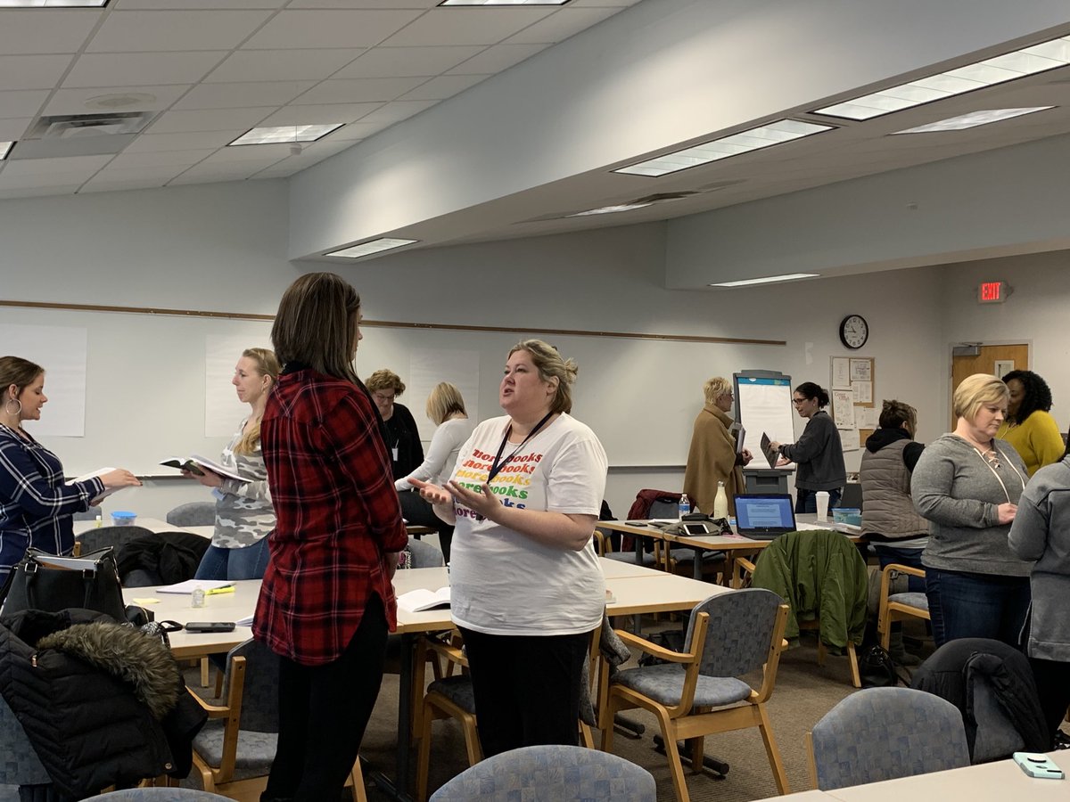 wendytheteacher's tweet photo. Learning alongside literacy coaches is powerful, particularly when we have wonderful resources! We appreciate your work, Elena Aguilar, & the power of thinking about healthy communication with teams! @brightmorningtm @OSULitCollab #literacycoaching #OngoingPD https://t.co/KZ0TpJHXjK