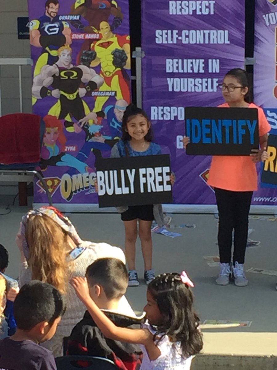 Stoddard students are superheroes- learning how to keep our school Bully Free!