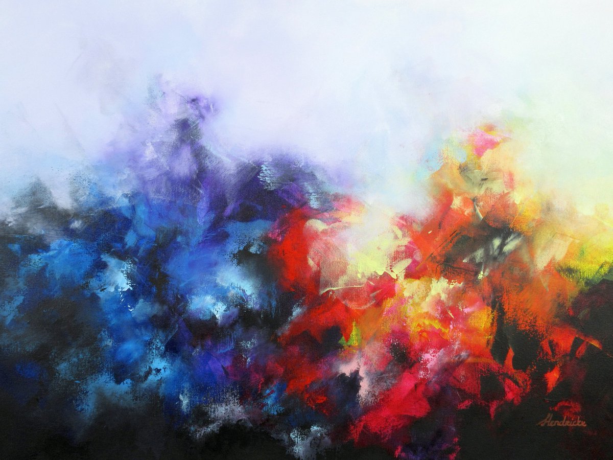 digiFfotoramblr's tweet photo. RT @Littleleloo: This one took a while but it's finally time to meet her.

Meet "Fairytale" a 100 x 70 cm acrylic. 

#art #artist #colorful #artlife #abstractpainting #Fairytale #landscape #artoftheday #contemporaryart #abstractart #fineart #painting https://t.co/Roi2lbTPSQ