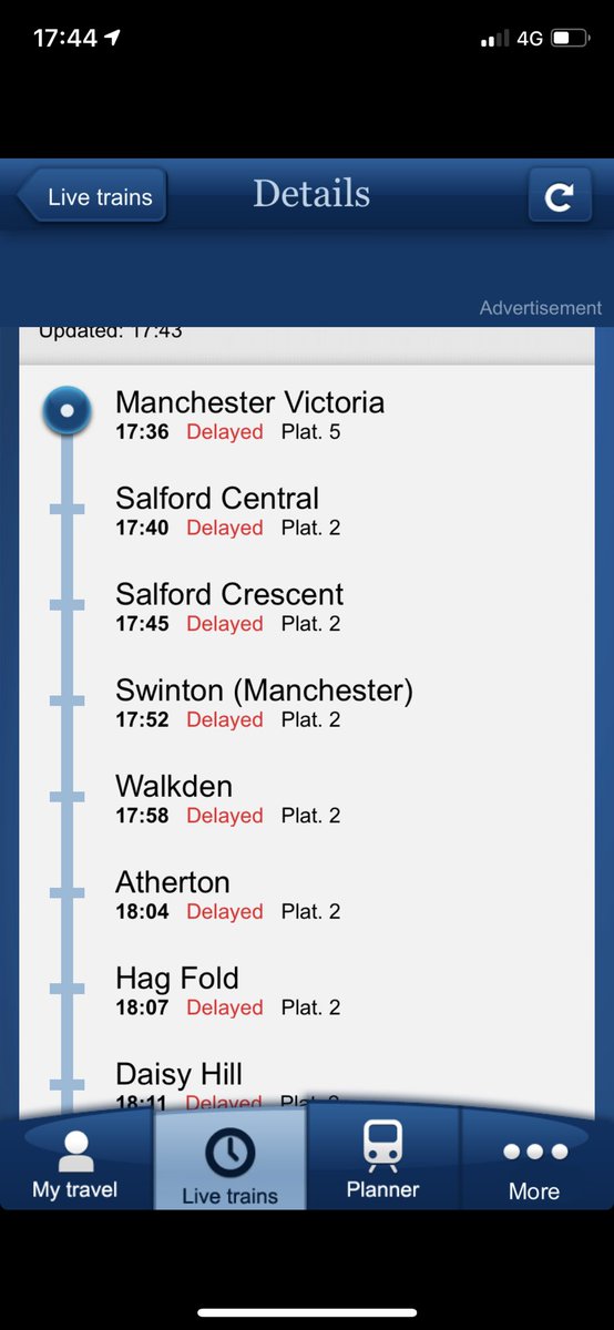 ChopsGrumpy's tweet image. The joys of #northernfail