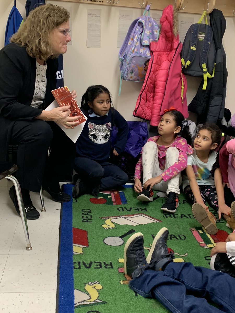 Dr. Russo is reading her favorite childhood book, Ferdinand the Bull to Ms. Park’s class. <a href="/NewcomersOrange/">Newcomers' Academy</a> <a href="/ops_district/">Orange Public Schools</a> <a href="/Gerald_Fitzhugh/">Gerald Fitzhugh II, Ed.D. 👌🏾♦️👌🏾♦️KAY</a> #goodtogreat