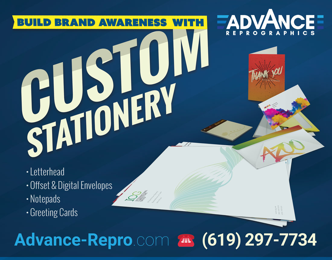 Advancerepro's tweet image. —Build Brand Awareness with Custom Stationery—

Offset &amp;amp; Digital Printing—Letterhead, Envelopes, Notepads, Greeting Cards, you name it!
Lightning-Fast Delivery or Pick-up.

🌐 Advance-Repro.com ☎️ (619) 297-7734

Printing from San Diego, CA Since 1963.

#SanDiego #BestOfSD