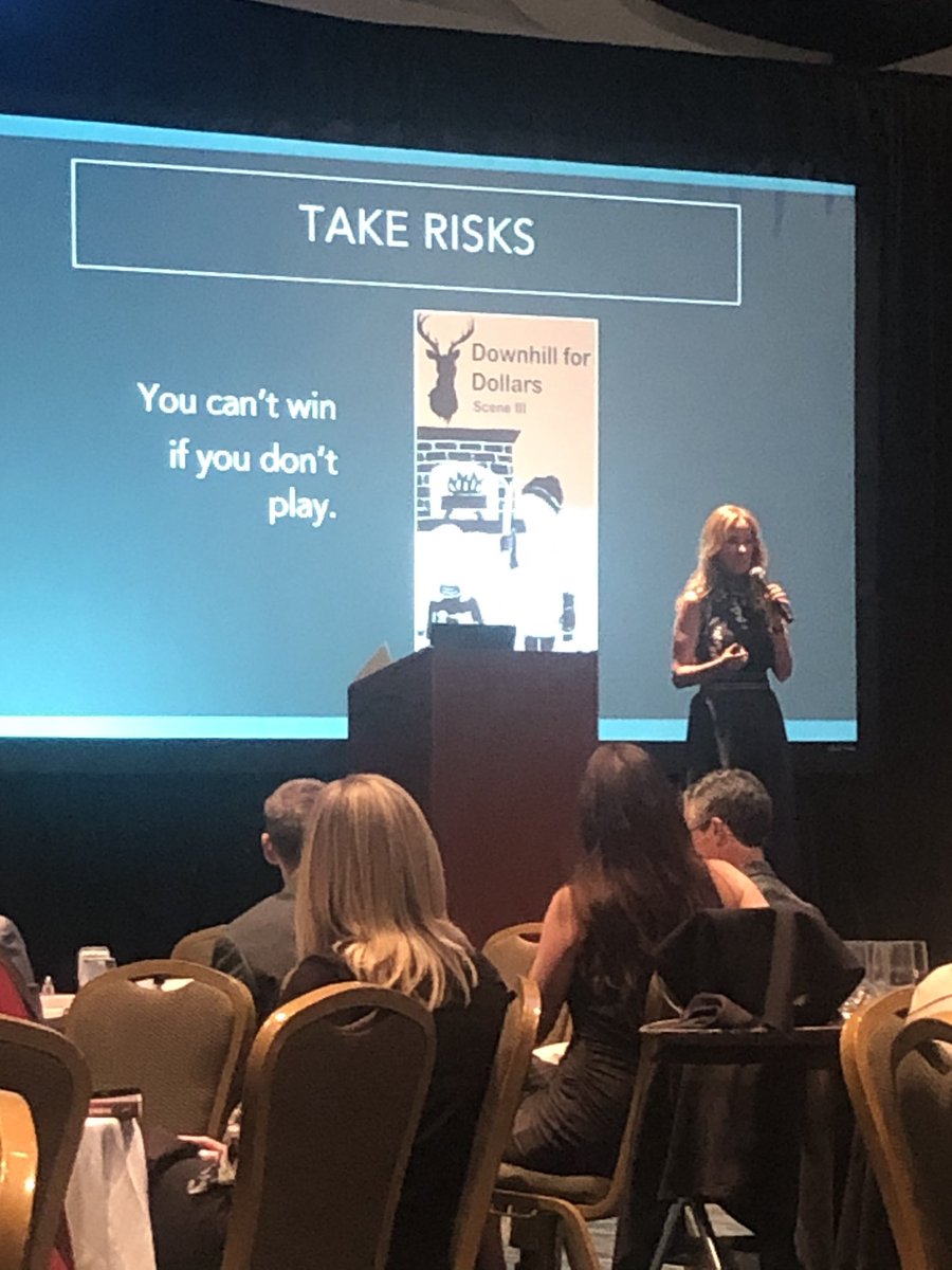 Listening to Julian Giles, author of #AlphaGirls encouraging women to be #risktakers and #innovators at #HighJumpElevate 94% of venture capitalists are men. Only 2% of VC funding goes to women-owned startups.