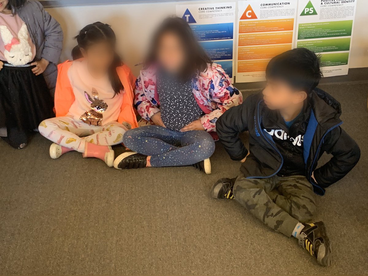 MsRamirez12's tweet photo. How do you feel about our Student-led conferences?During our Sharing Circle today we acknowledged we may feel nervous or shy about conferences,but we also talked about being brave.Kids shared their own definition,examples&amp; came up w/a pose!we are ready! @inmanSD41 @burnabyschools https://t.co/H87dXbUjUz