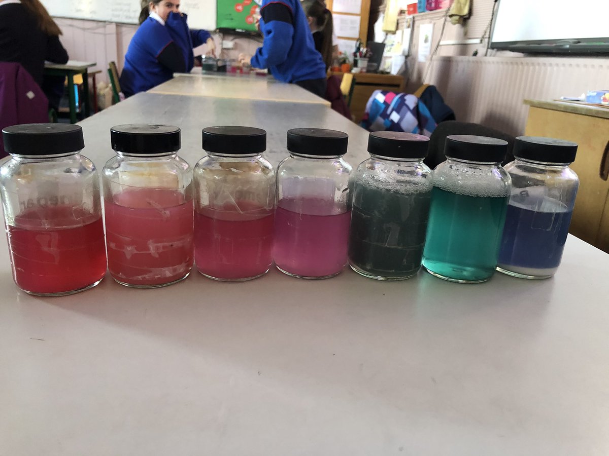 MsBrittonGNM's tweet photo. Celebrated #EngineersWeek today with Roseanne from @LismoreHC. We learned all about acids, bases and the pH scale &amp; got involved in some fantastic chemistry experiments. #glornamara #discoverylearning @Gnmgreenteam https://t.co/wVGuDHxVkW