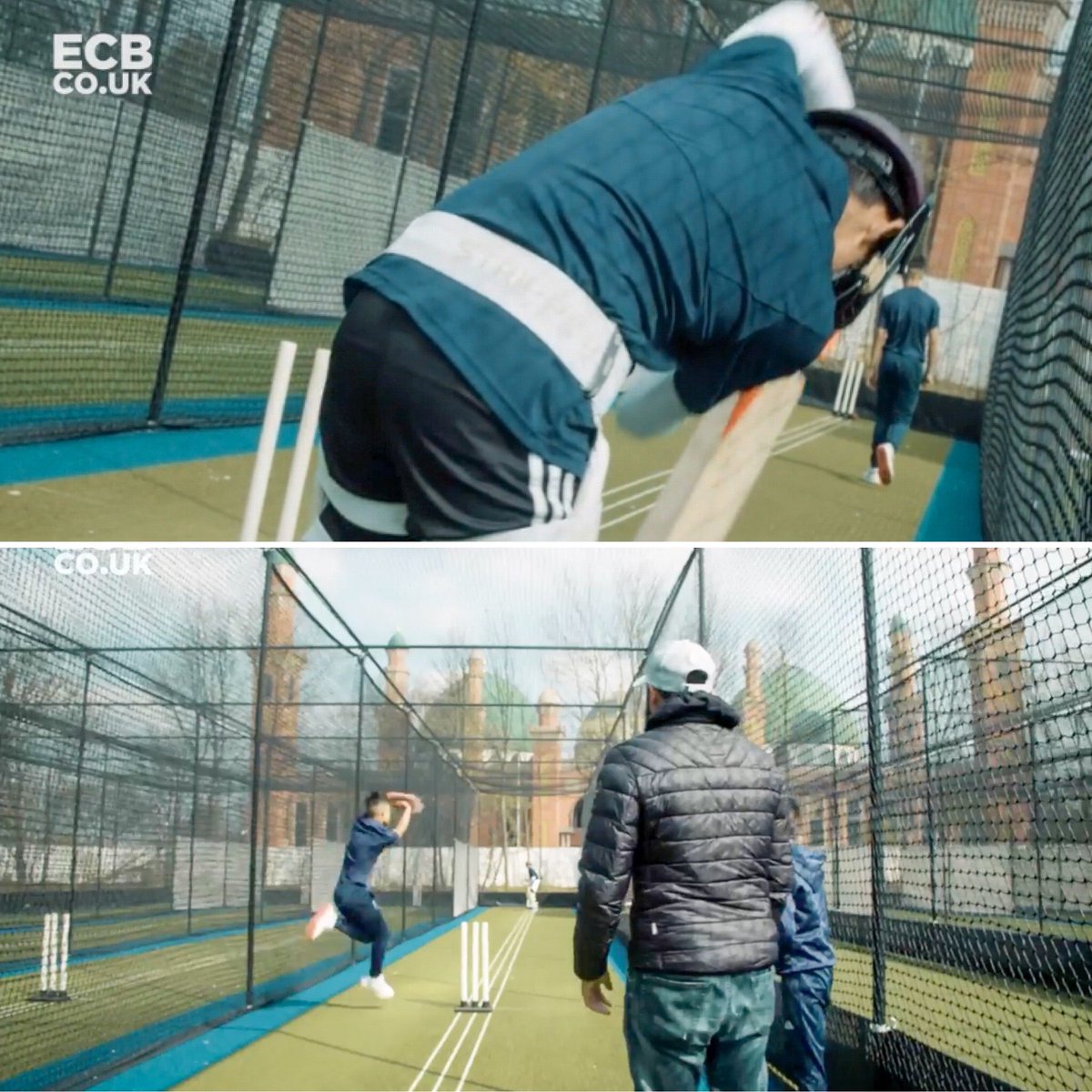 Check out this video from the ECB featuring Yorkshire &amp; England star Adil Rashid - can you spot the non-turf nets facility we installed at Bradford Park Avenue?

ecb.co.uk/video/1493507/…